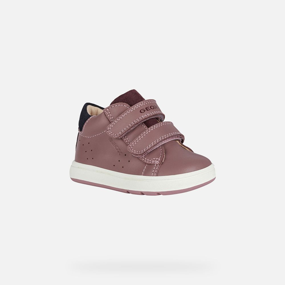 Basket Geox Biglia Girl - Rose - Bebe 203851-UJF